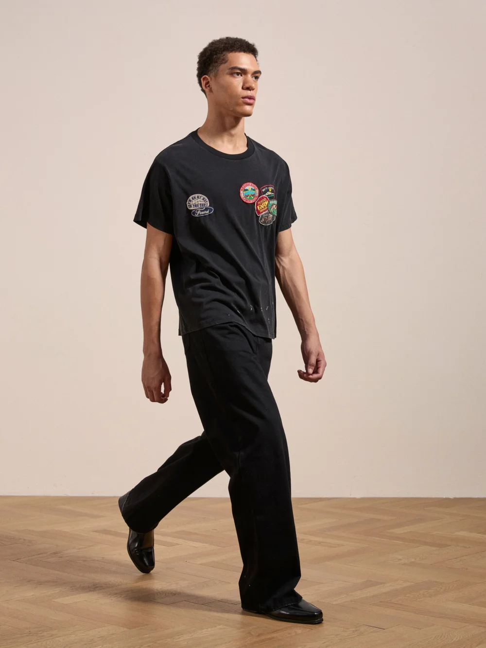 Multi Patch Washed Tee - 4