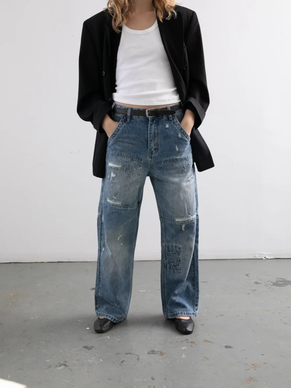 Painter Repaired Jeans - 4