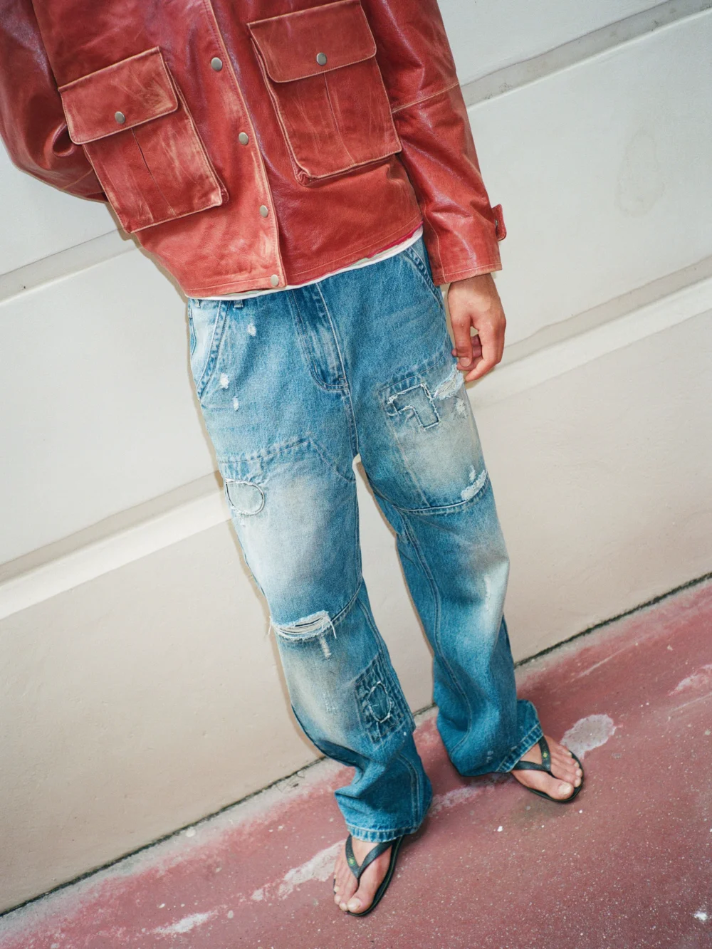 Painter Repaired Jeans - 2