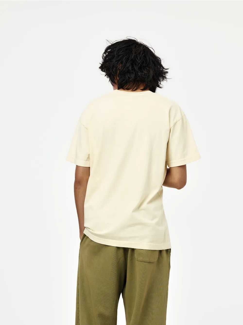 relaxed tee (butter) - 3