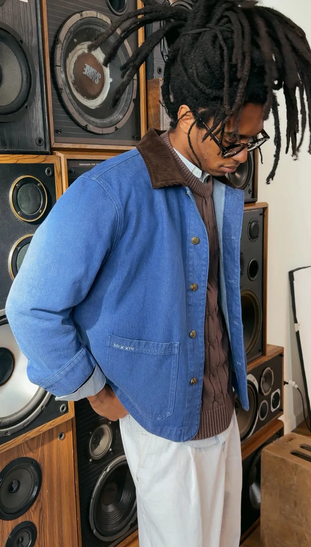 SWEET DENIM CHORE COAT - 2
