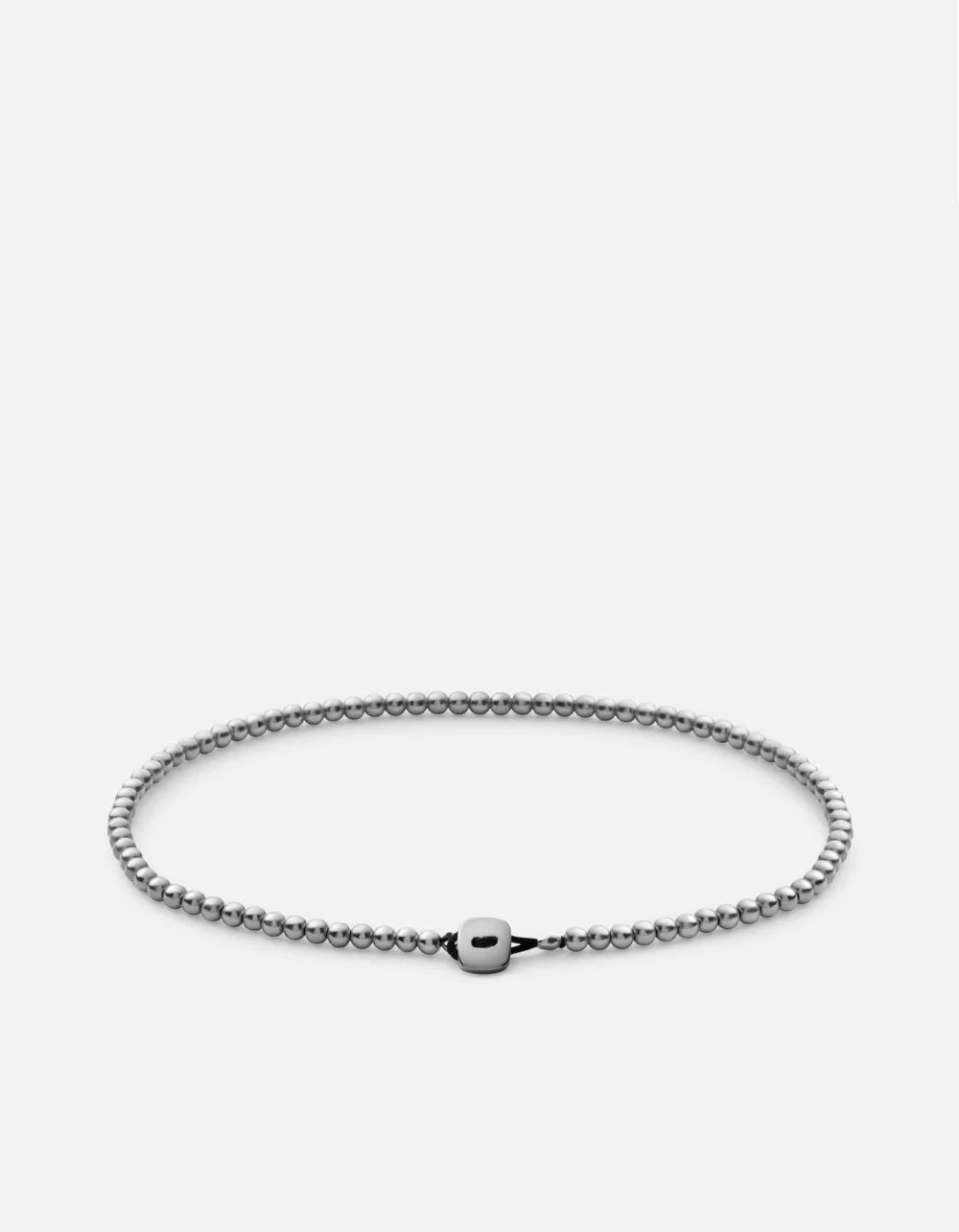Beck Bead Bracelet, Sterling Silver