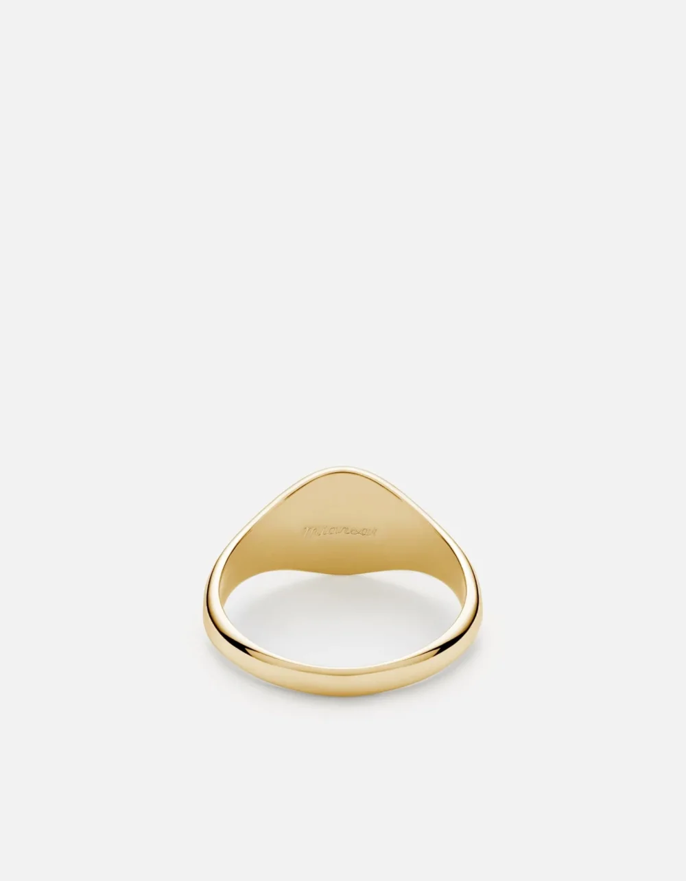 Women's Solar Signet Ring, Gold Vermeil - 2