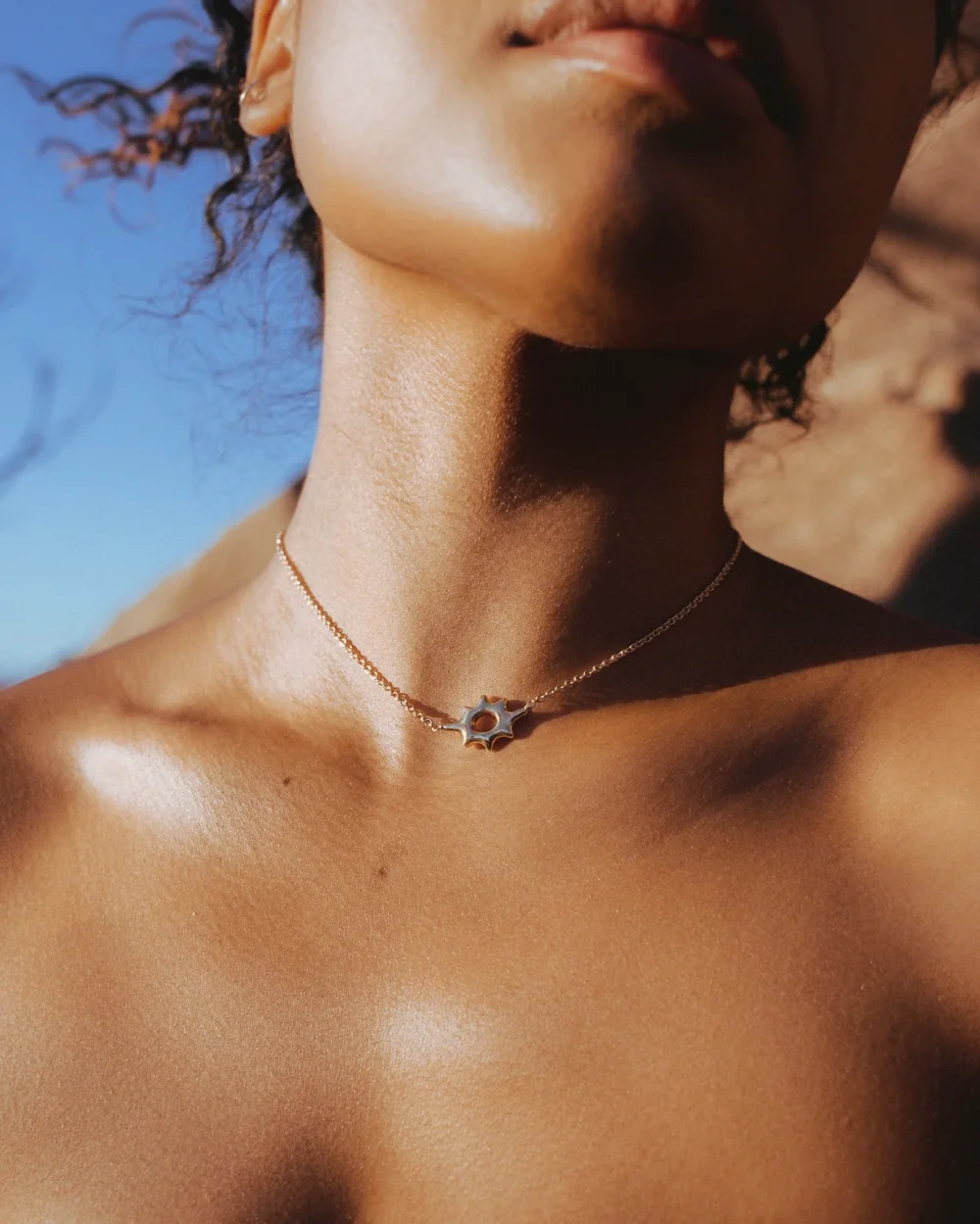 Micro Sunburst Pendant