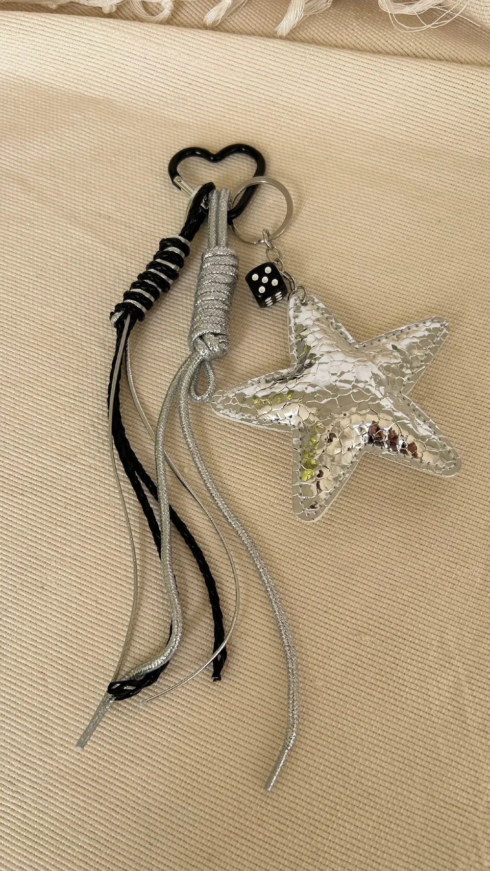 Silver Star Charm