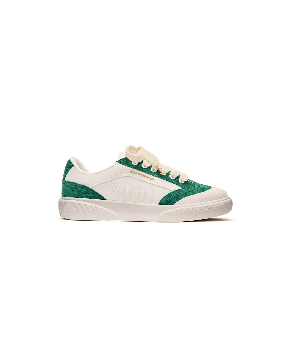 Women's Del Mar White & Green Sneaker