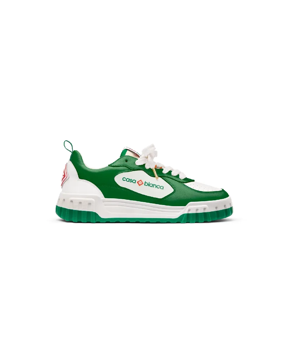Men's Court Green & White Sneaker