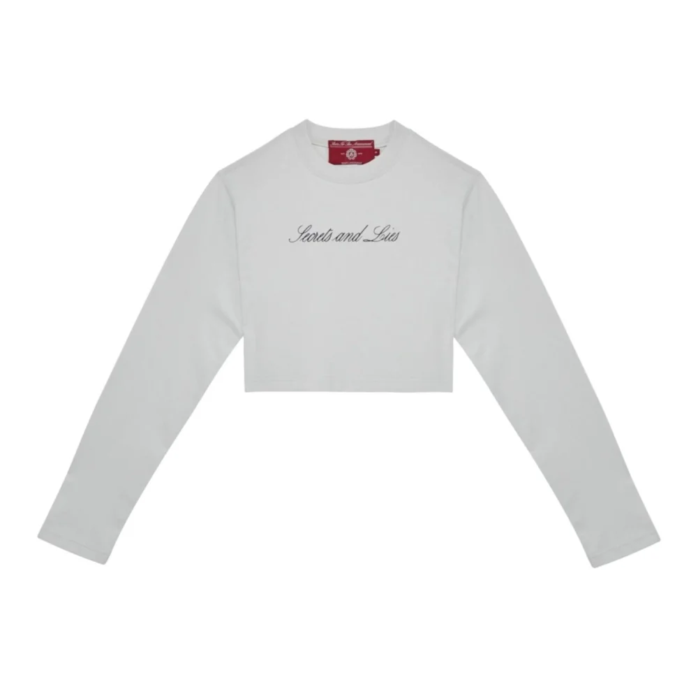 Secrets and Lies L/S Crop T-Shirt