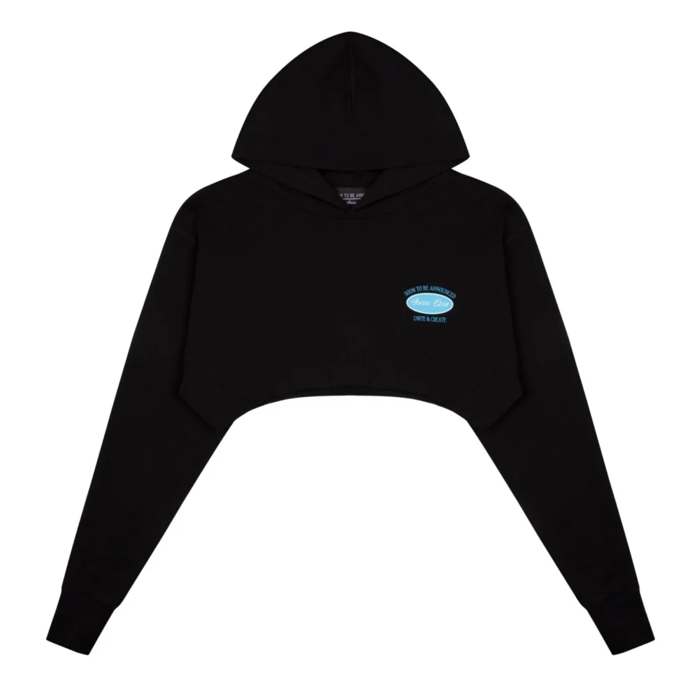 Social Club Crop Hoodie