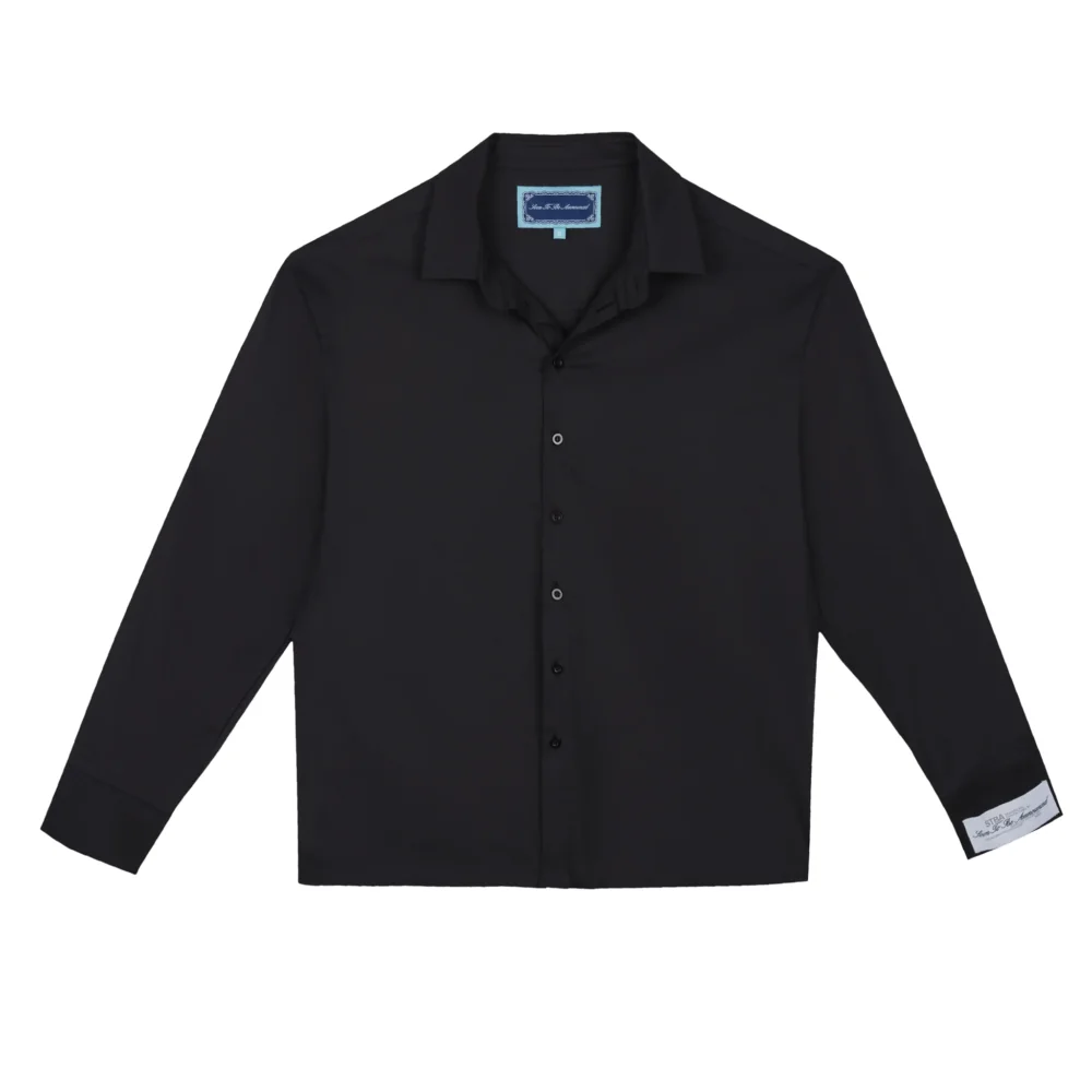 Black Clean Cut Shirt