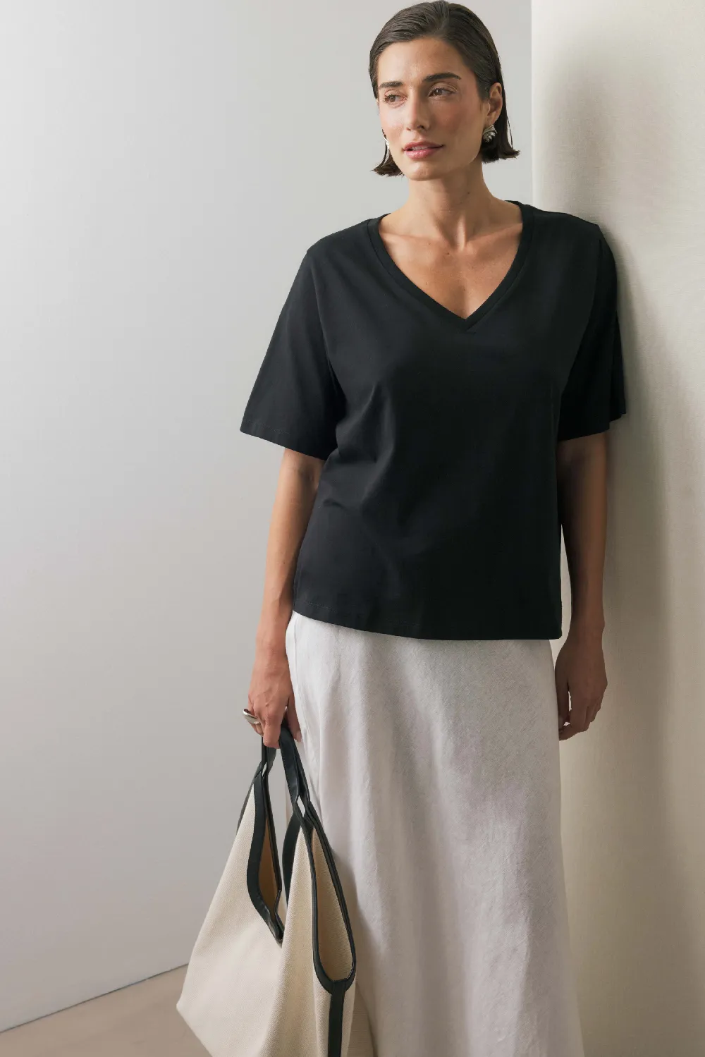 V-Neck Tee - 3