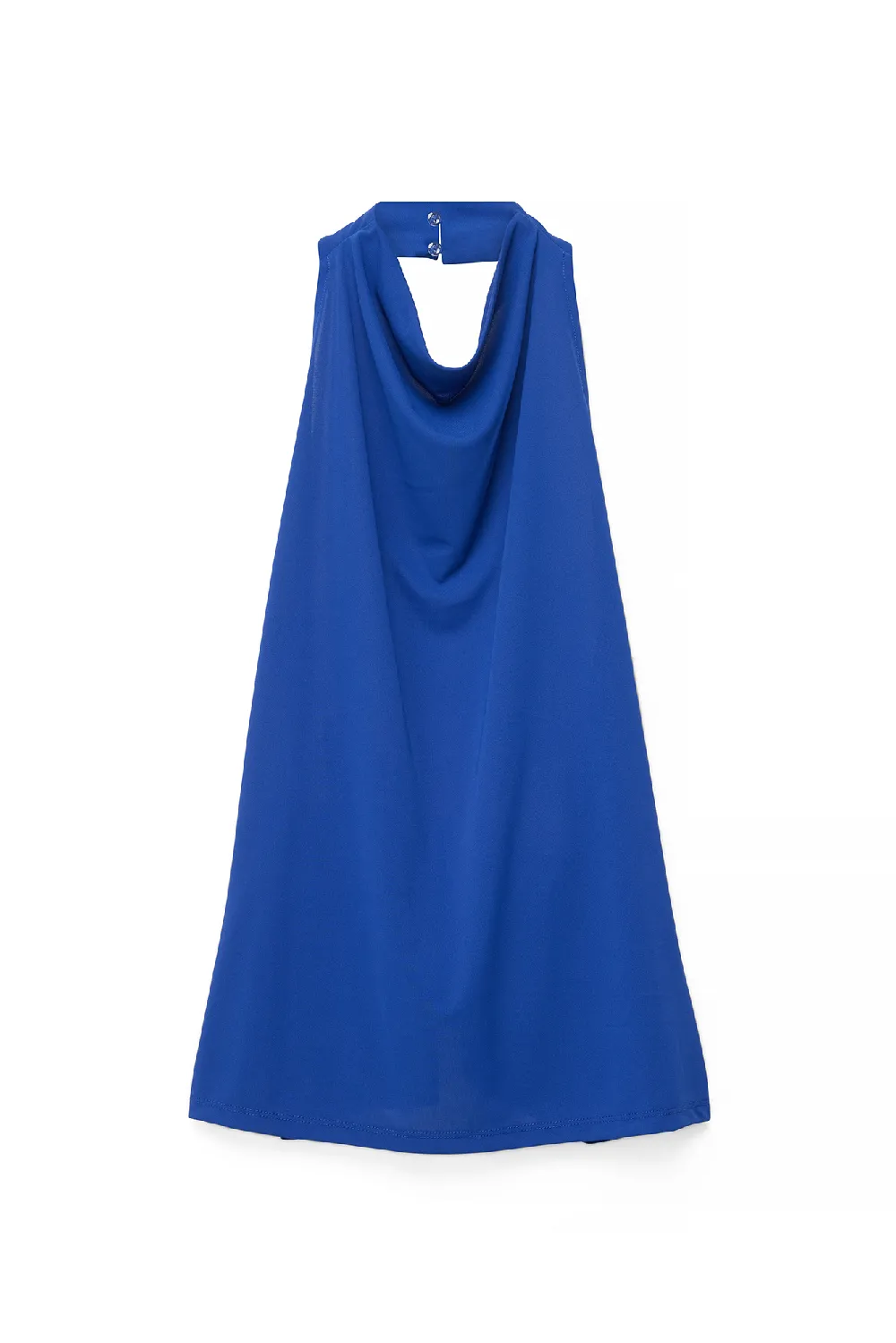 Halterneck Tie Back Top - 4
