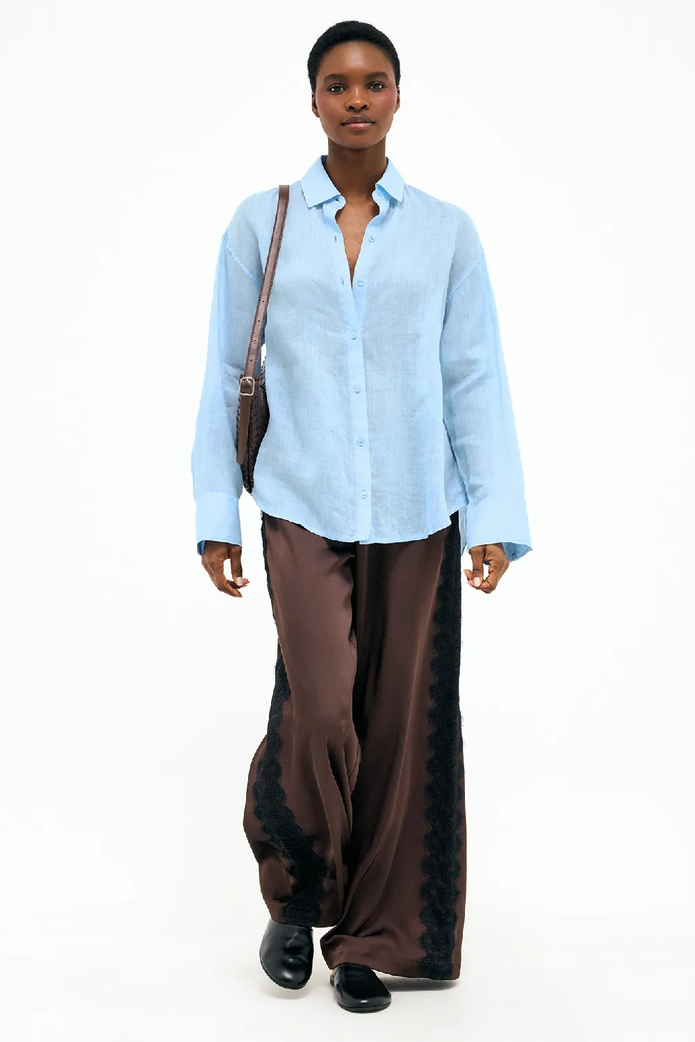 Lace Detail Pants