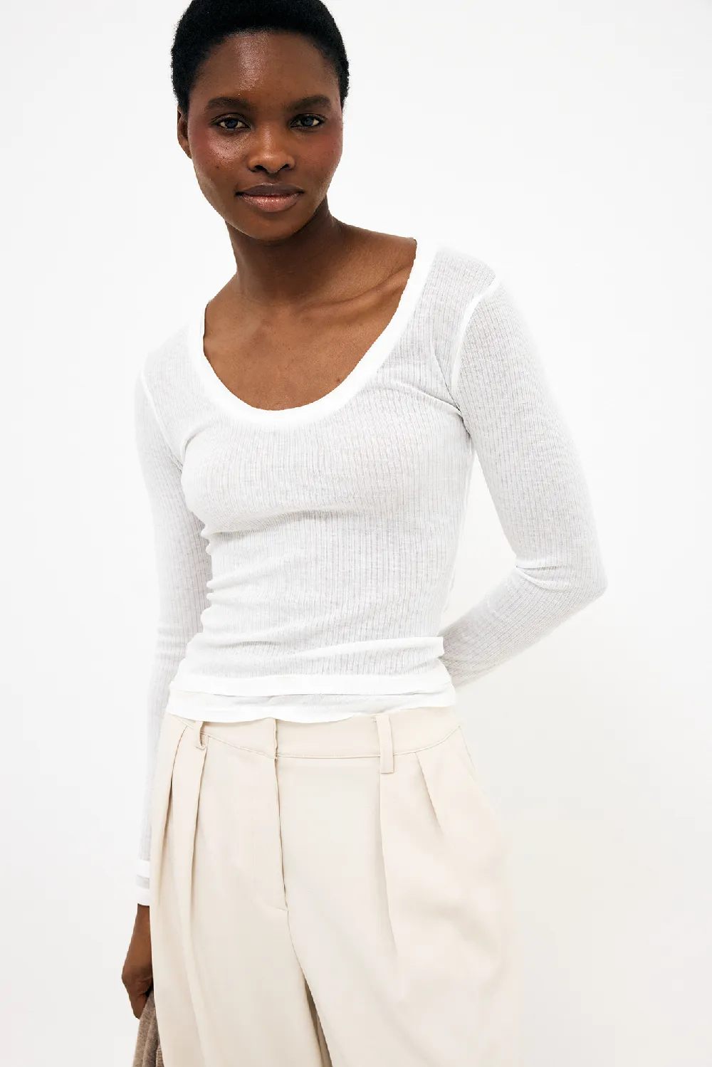 Layering Long Sleeve Jersey Top