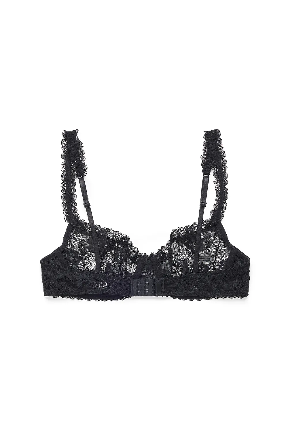 Underwired Lace Bra - 5