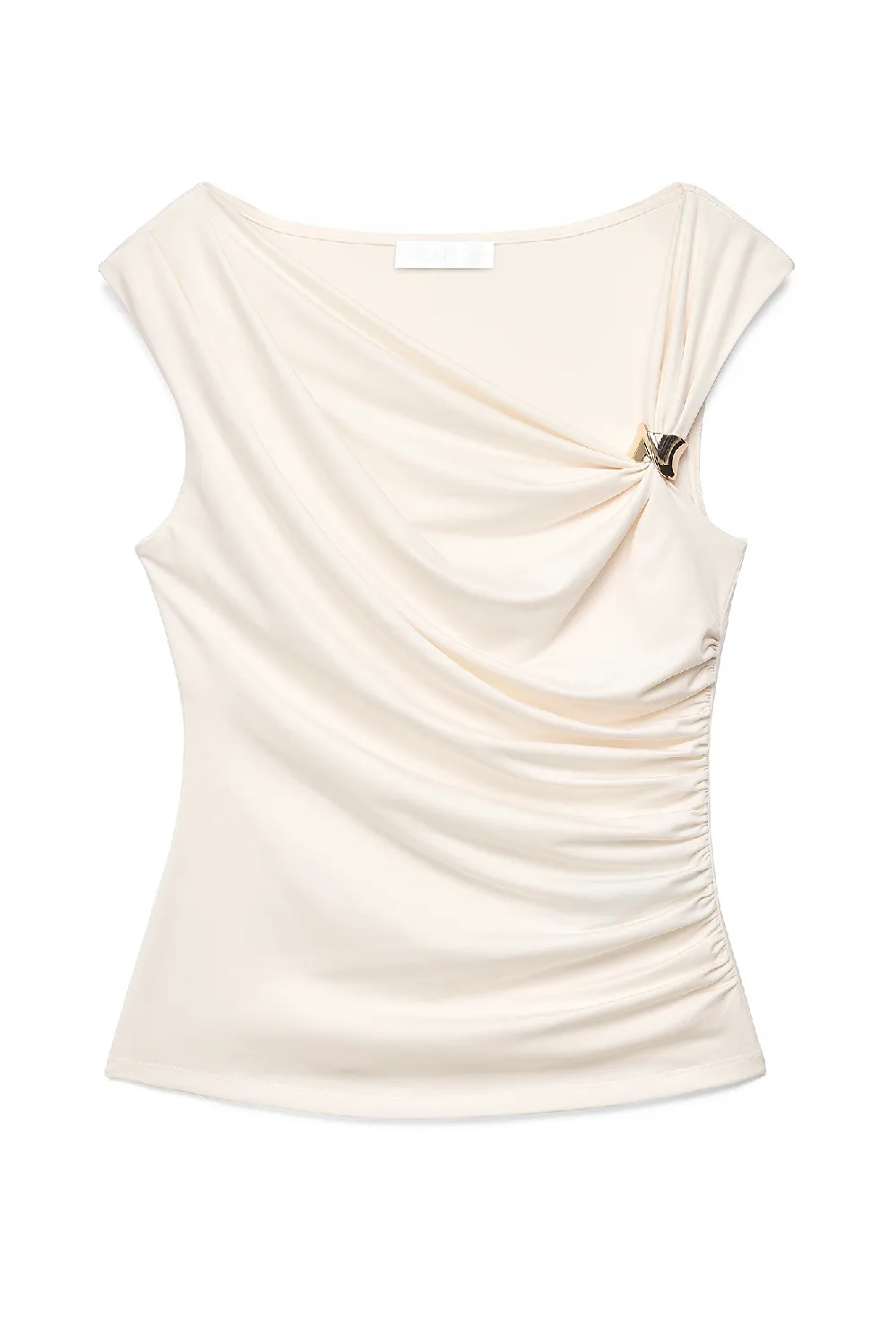 Buckle Detail Sleeveless Top - 4