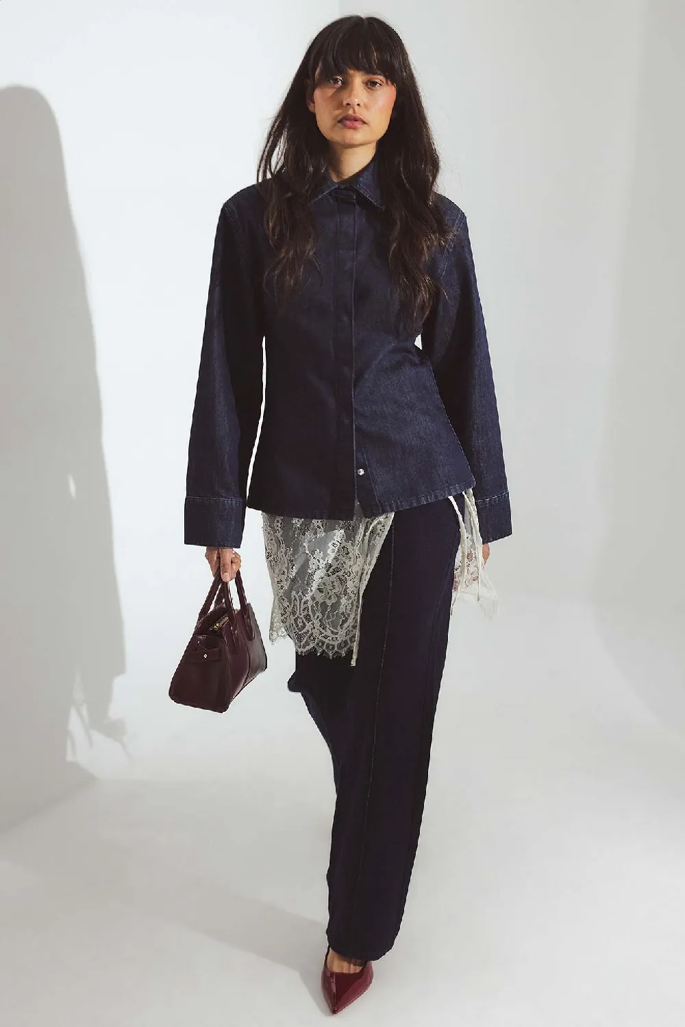 Tailored Denim Shirt