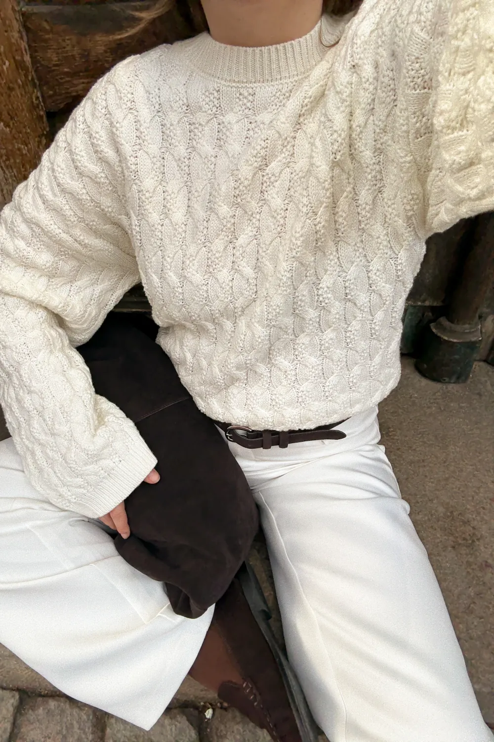 Cable Knitted Sweater