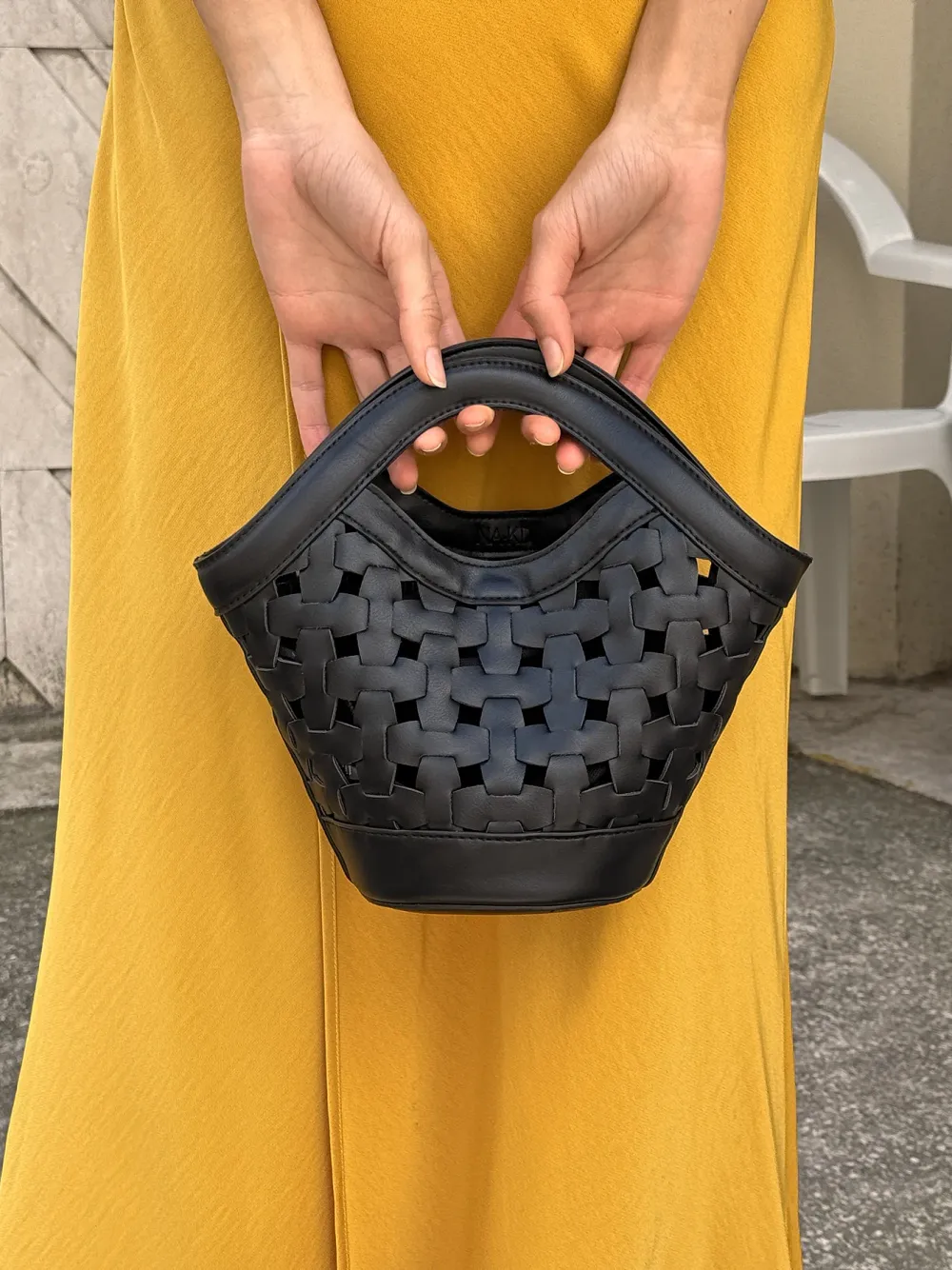 Small Woven Bucket