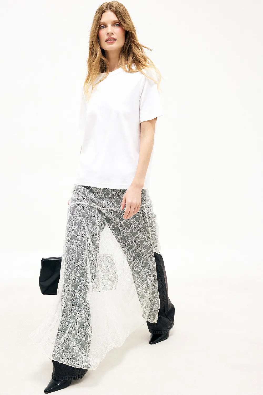Lace Maxi Skirt