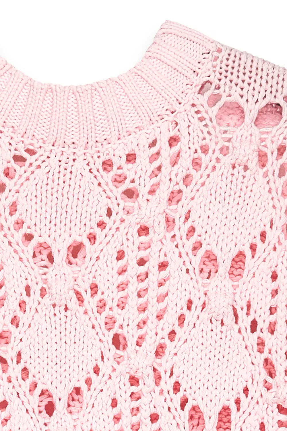 Knitted Round Neck Sweater - 5
