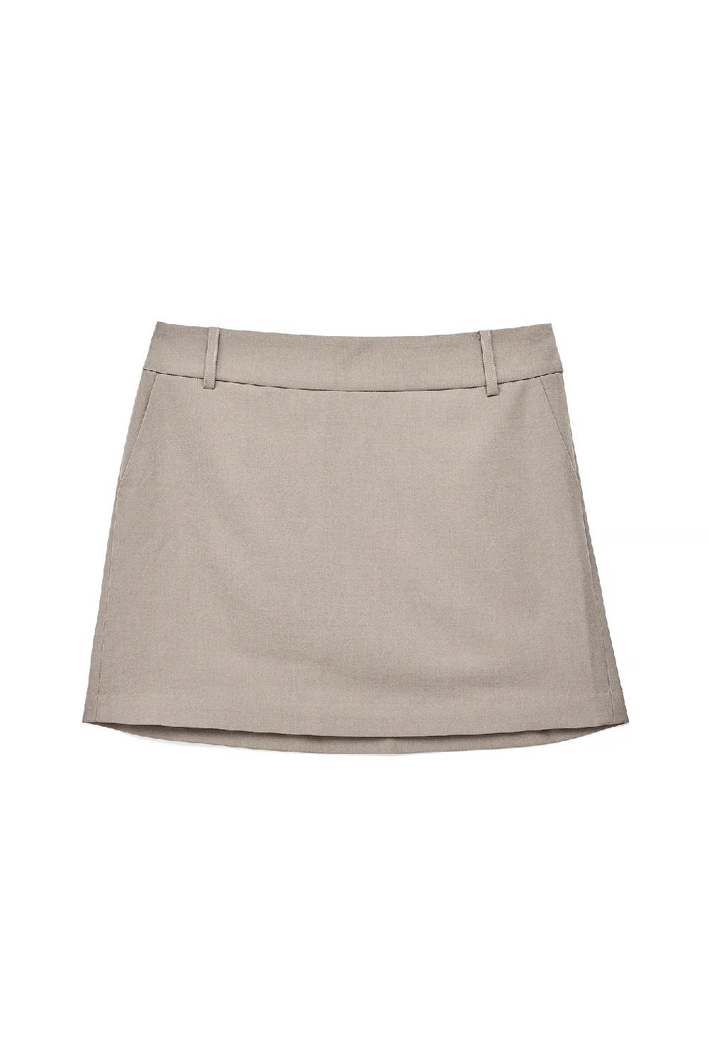 Belt Loop Mini Skirt - 5