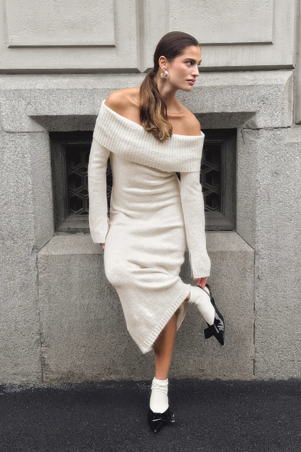 Knitted Midi Dress