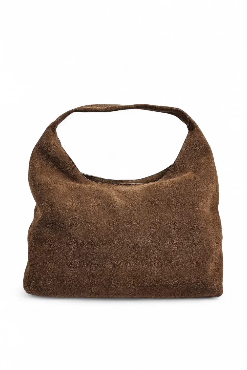 Triangle Suede Tote Bag