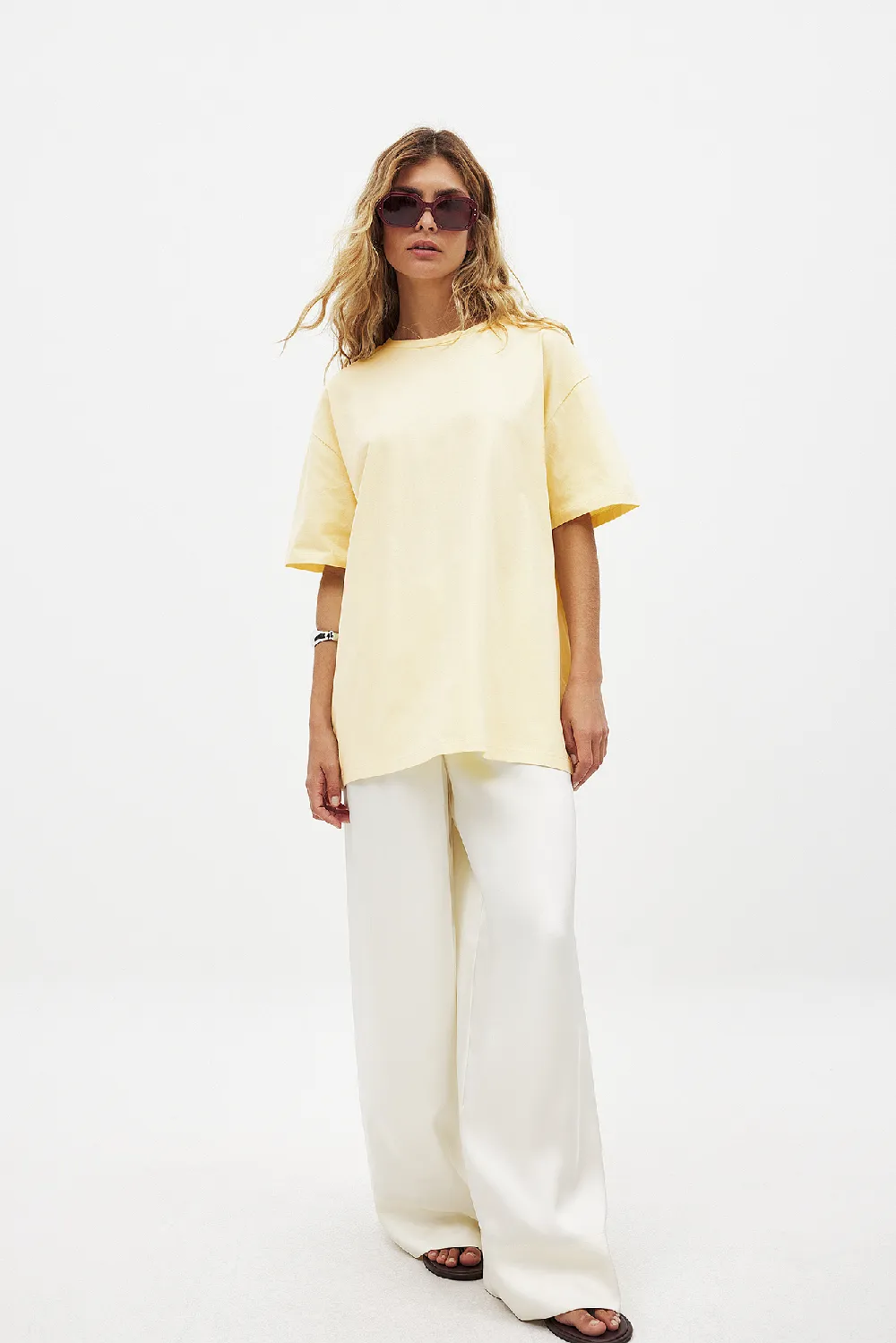 Round Neck Oversized Tee