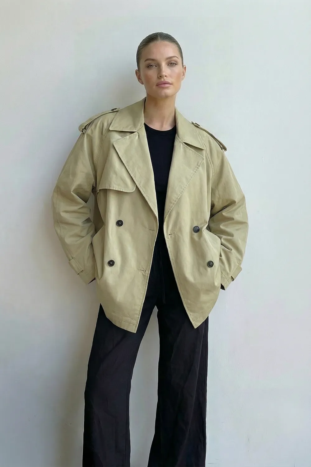 Oversized Midi Trenchcoat