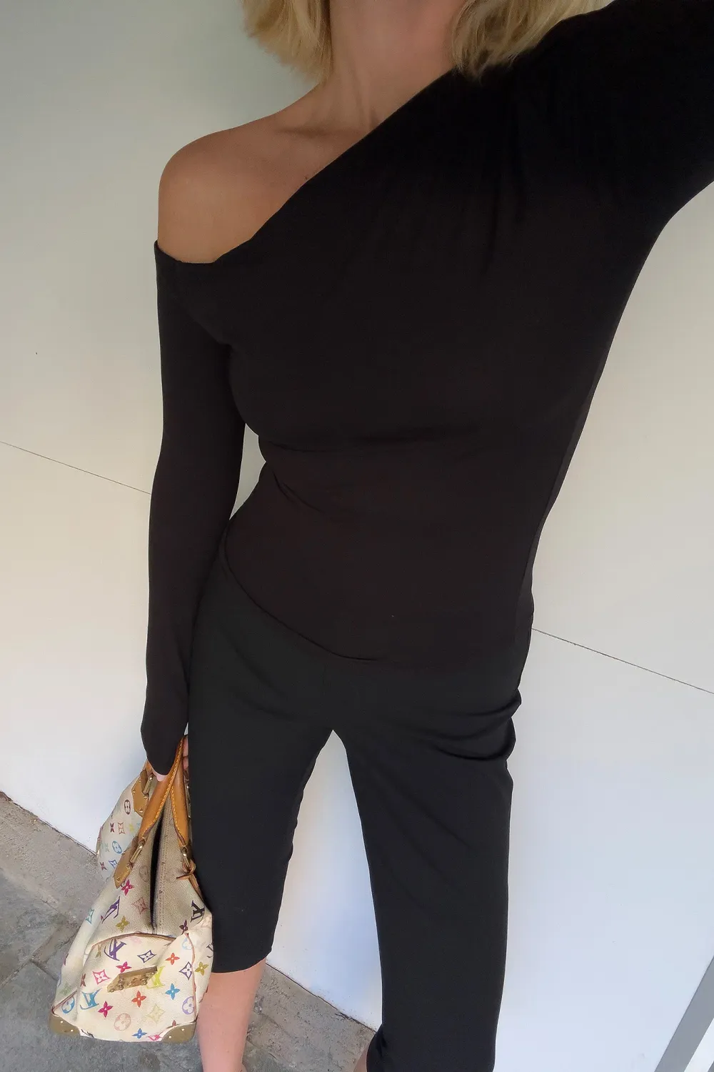 Off Shoulder Jersey Top