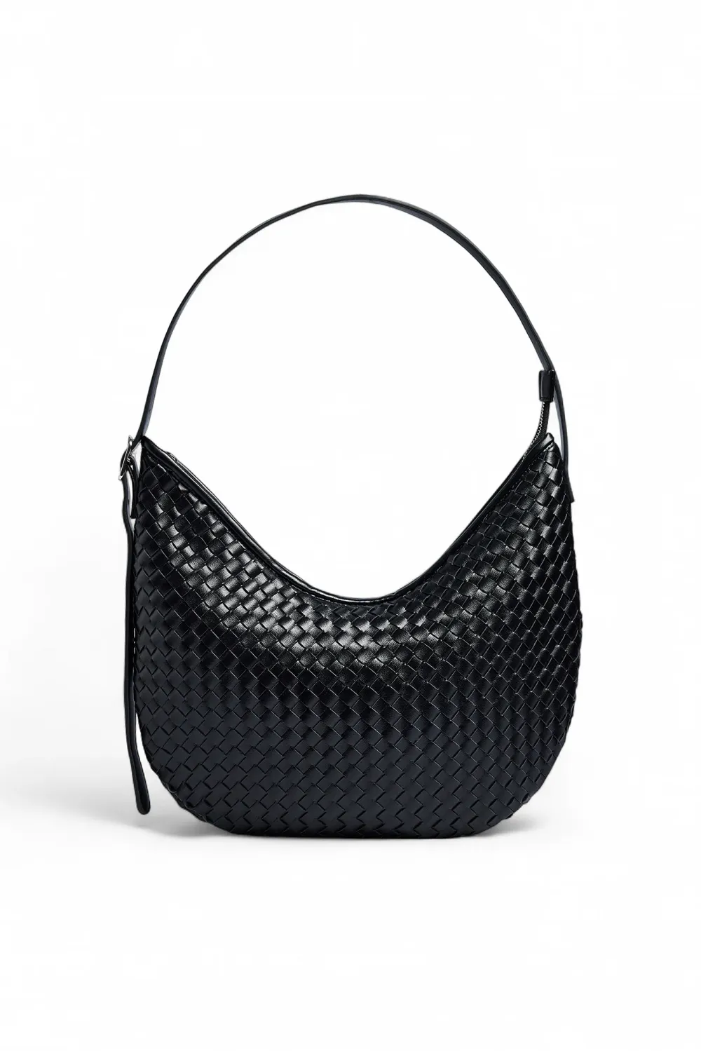 Woven Rounded Handbag