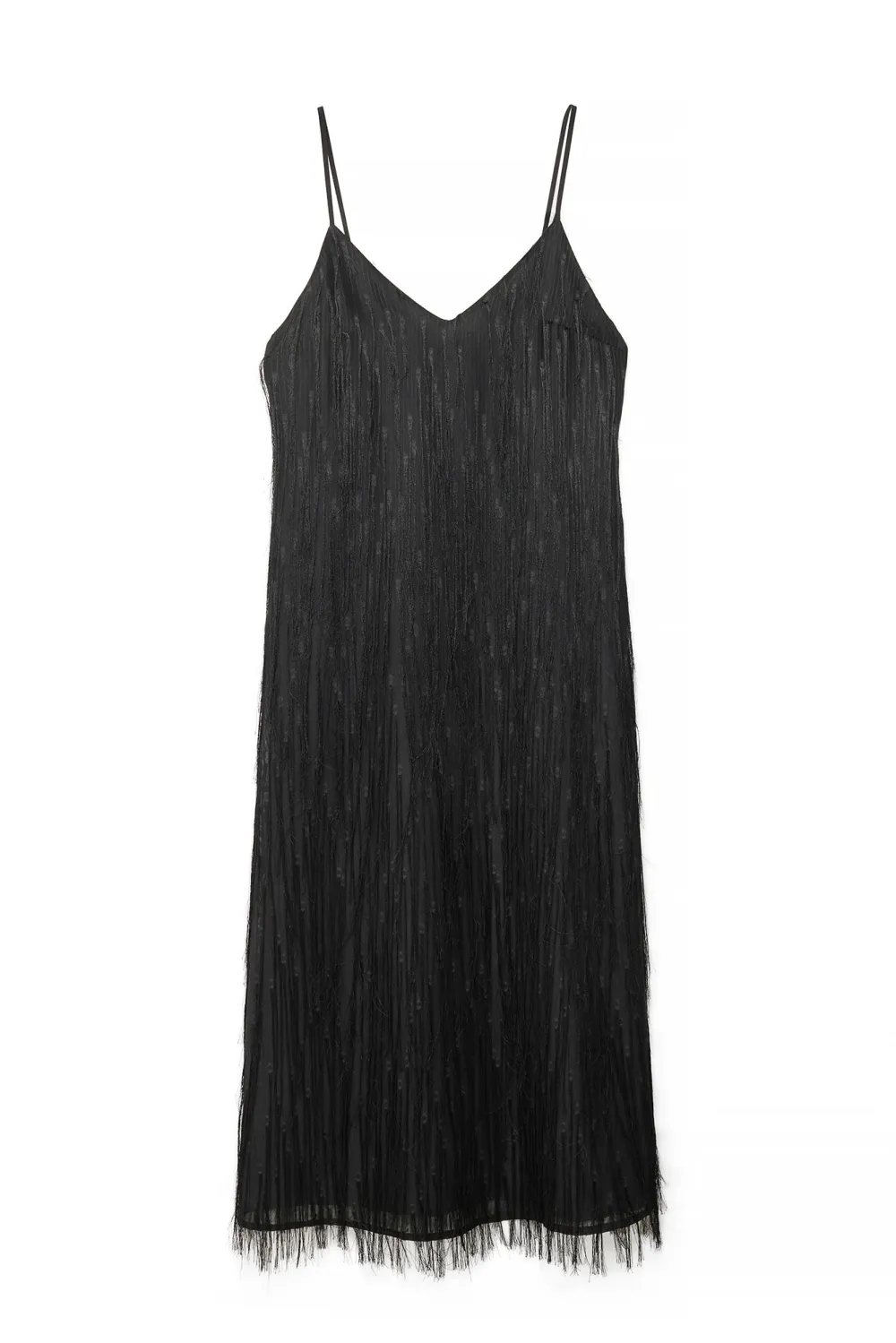 Fringe Maxi Dress - 5