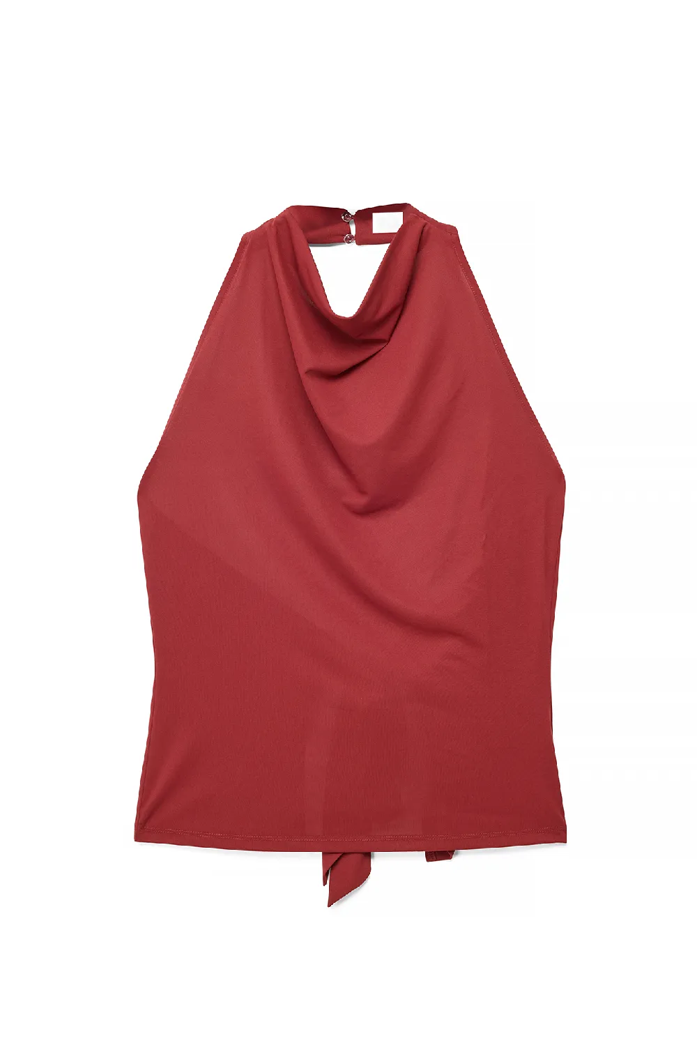 Halterneck Tie Back Top - 4