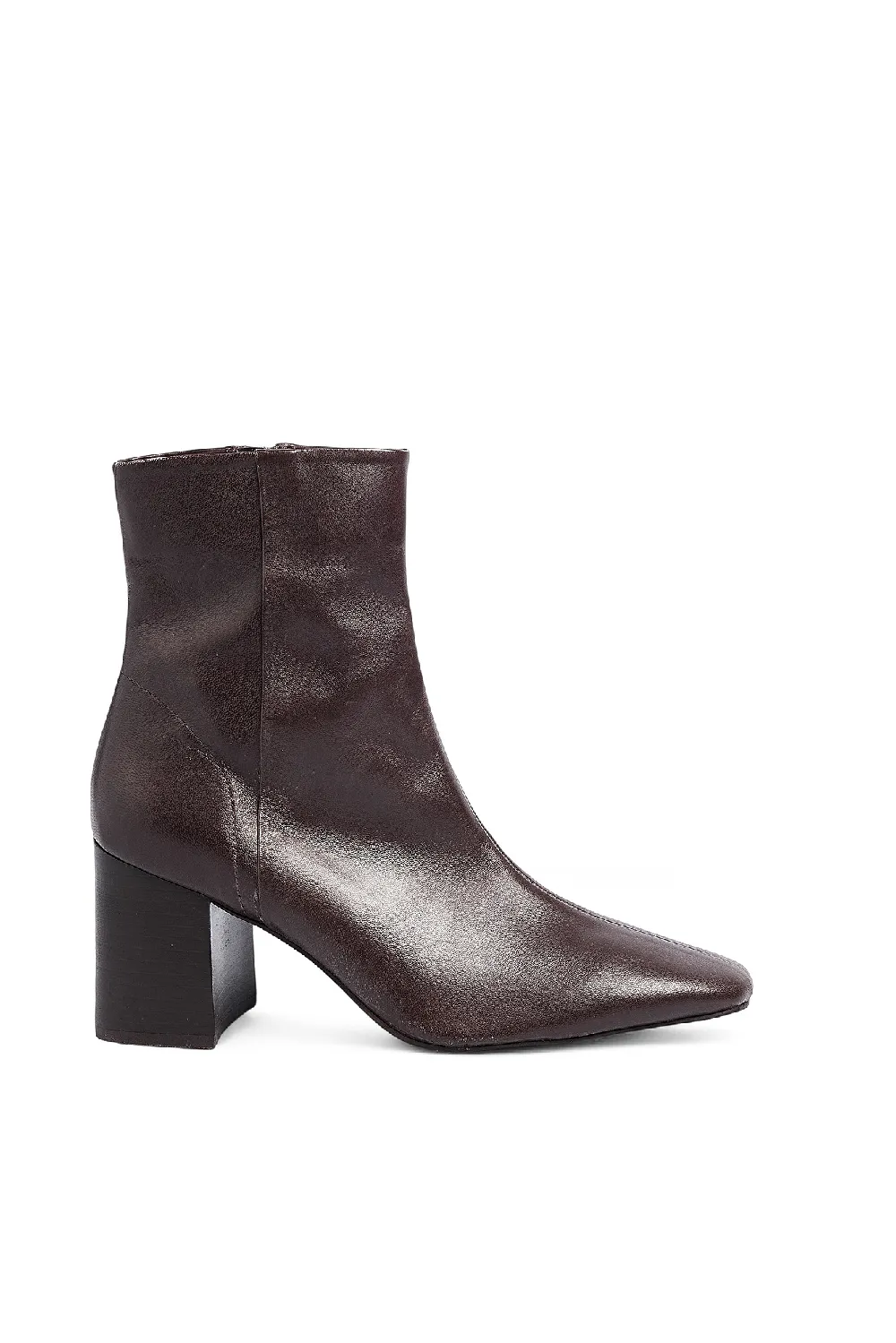 Unlined Leather Ankle Boots