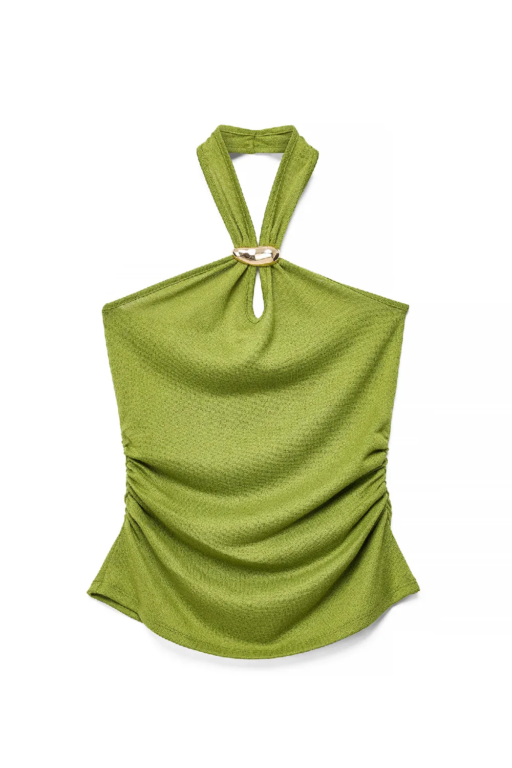 Halterneck Buckle Top - 5