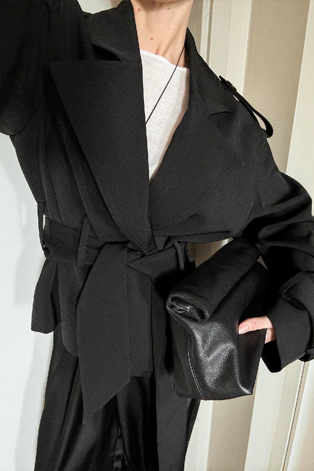 Soft Belted Trenchcoat
