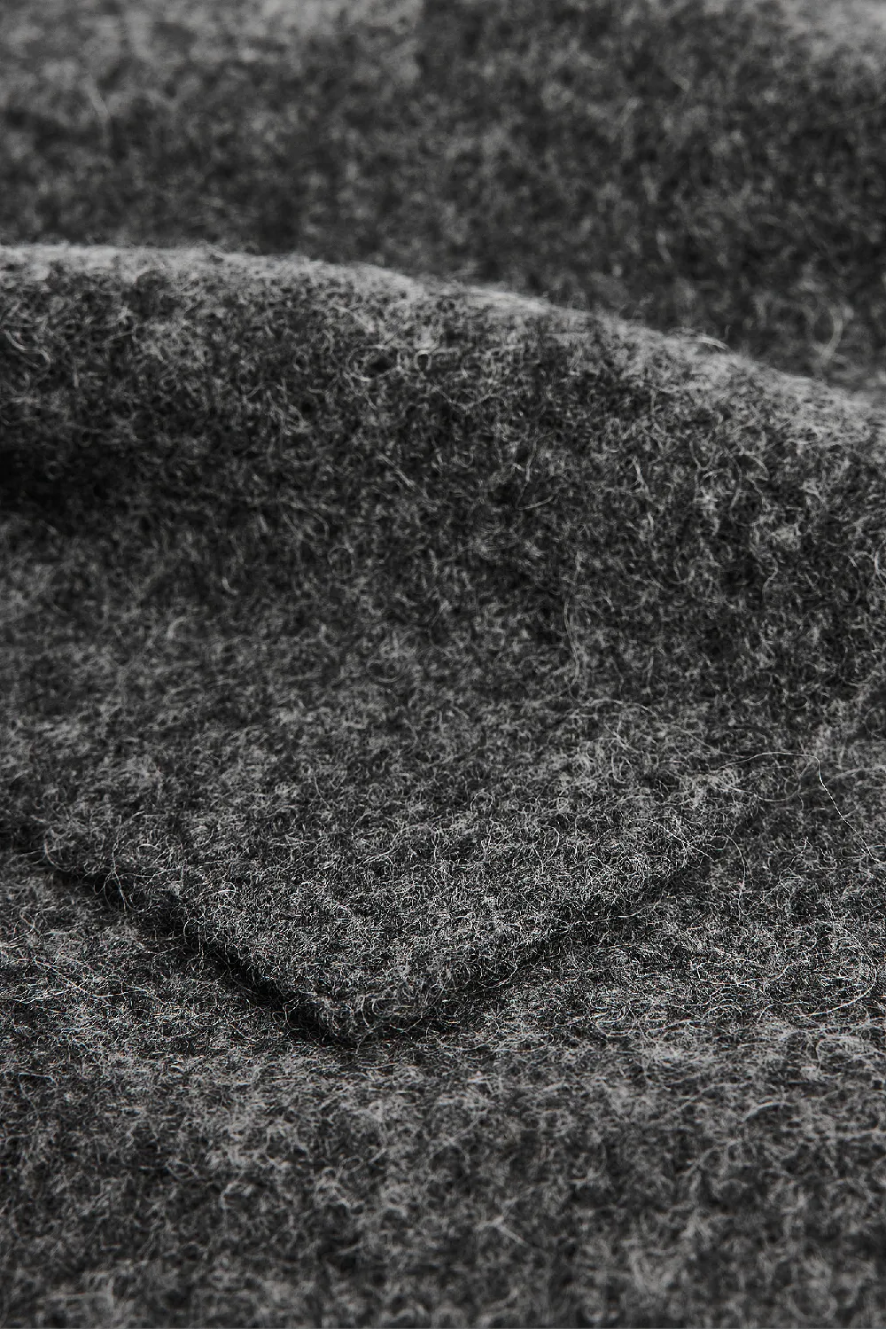 Knitted Alpaca Blend Scarf - 4
