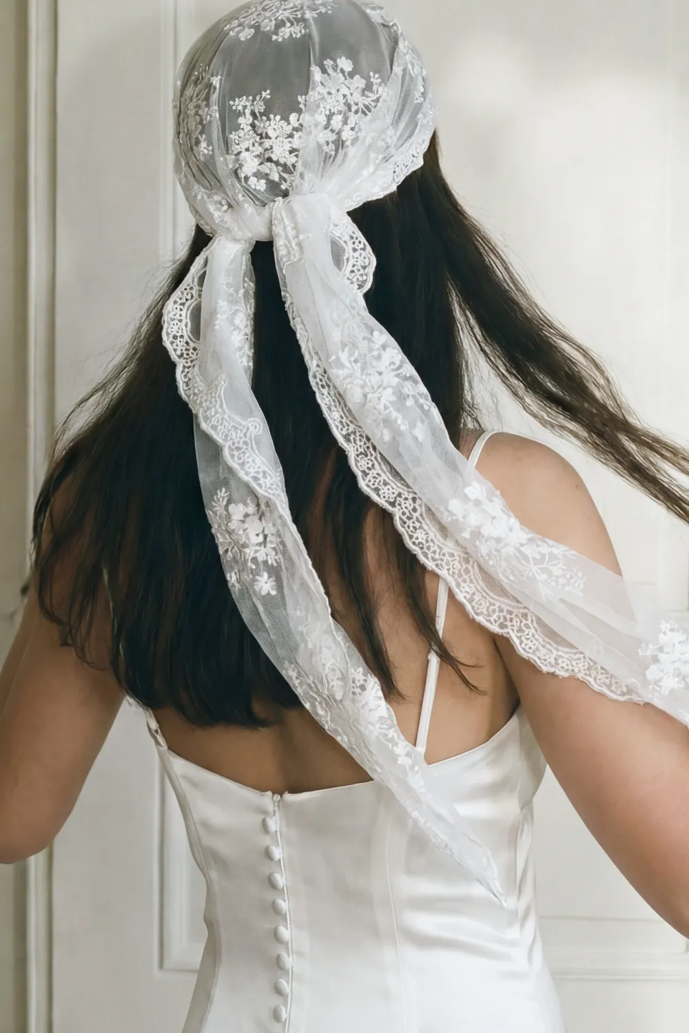 Lace Triangle Scarf
