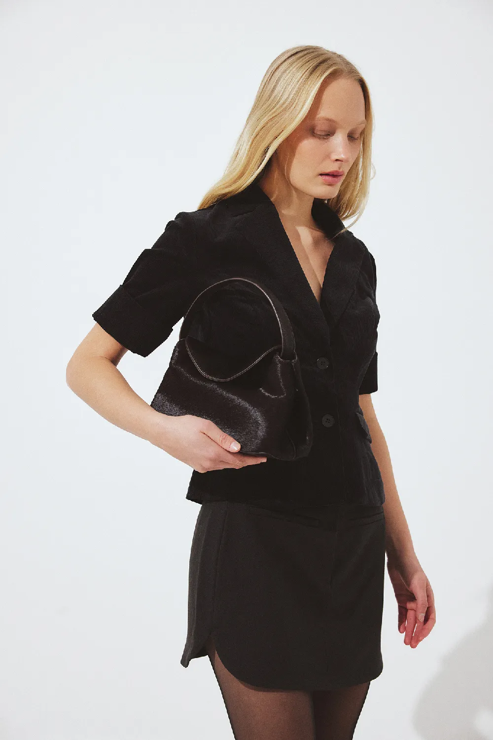Tailored Pocket Detail Mini Skirt