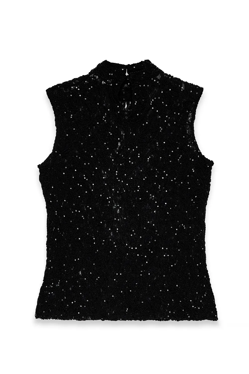 Sleeveless Lace Top - 5