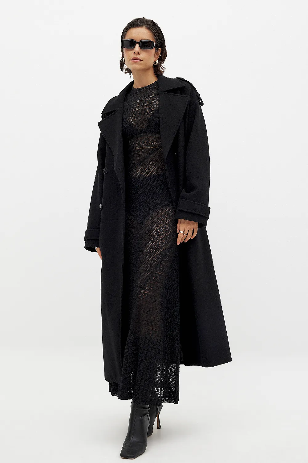 Floral Lace Midi Dress