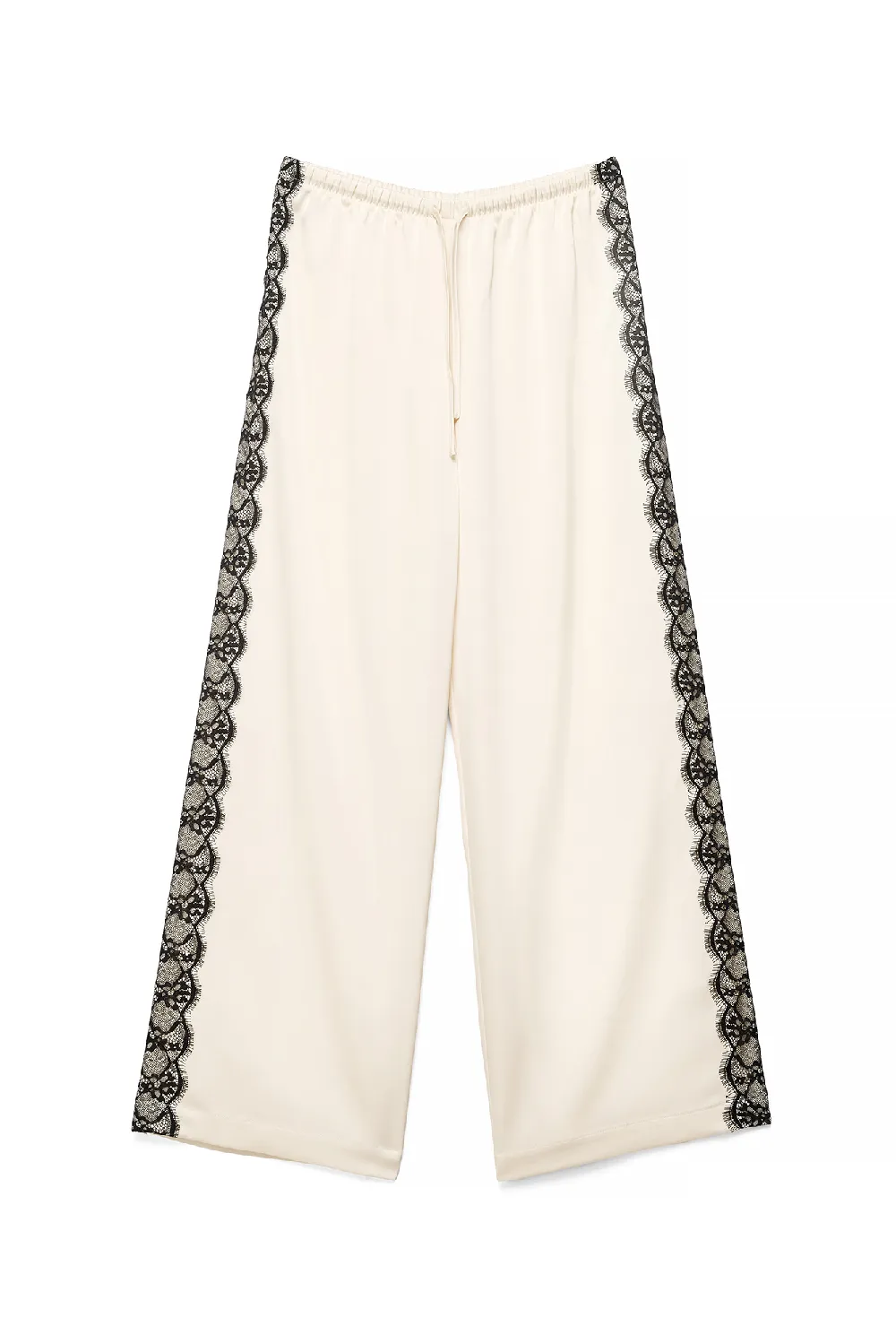 Lace Detail Pants - 5