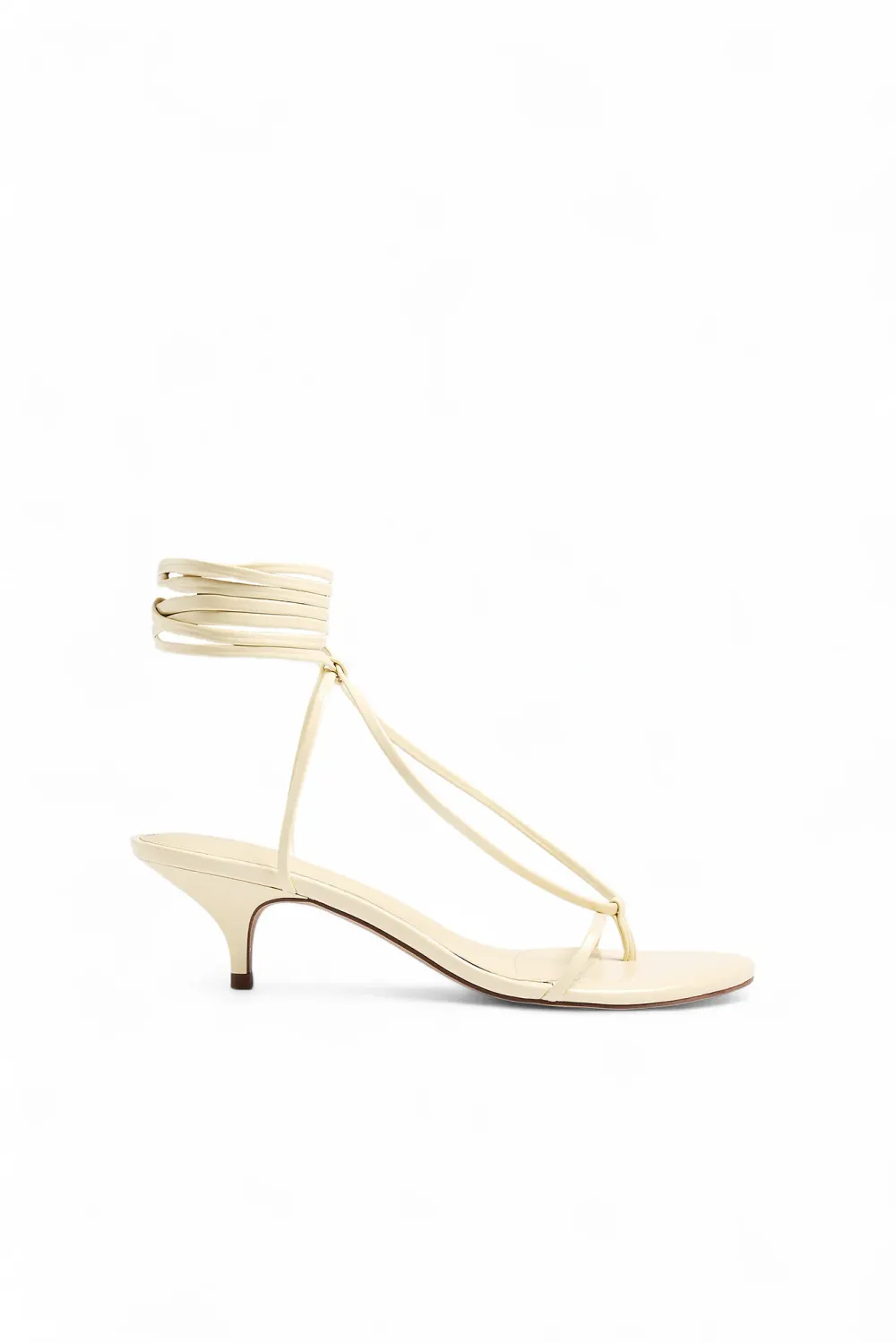 Strappy Tie Heels