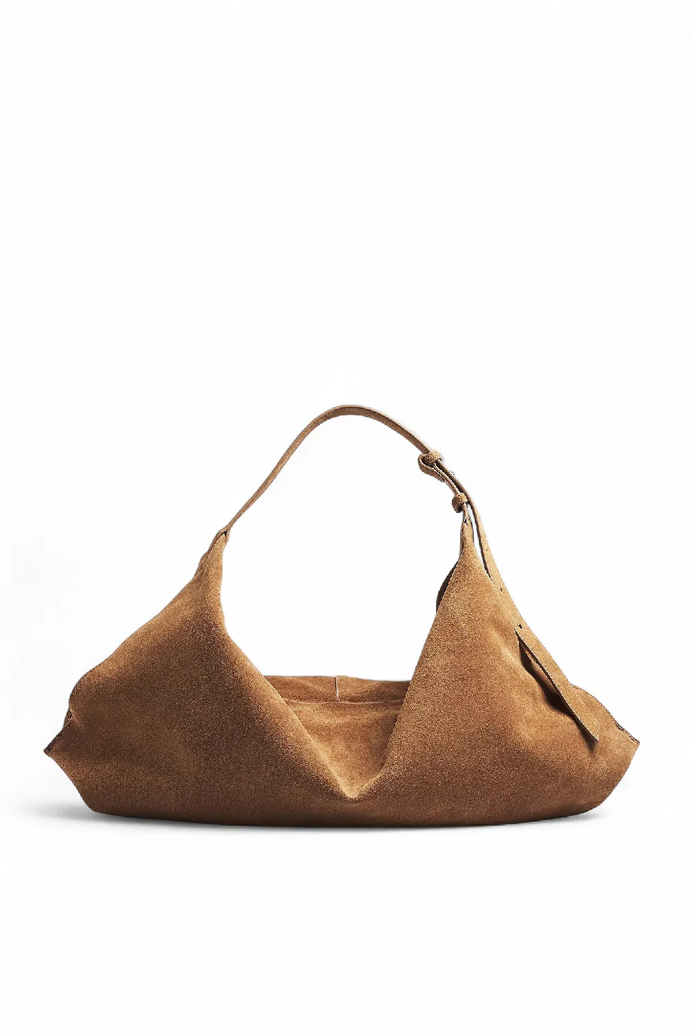 Soft Suede Rounded Tote