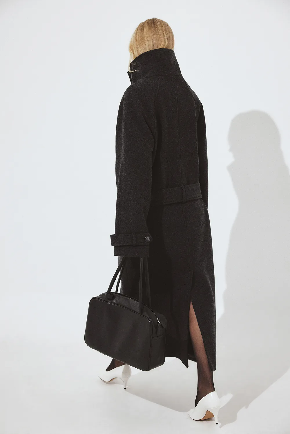 Oversized Wool Coat - 3