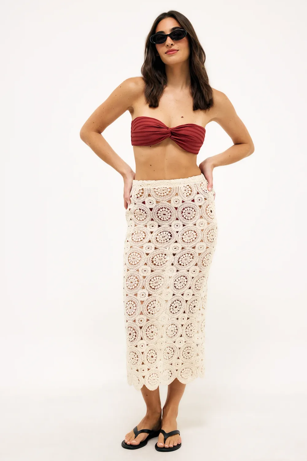 Knot Front Bikini Top