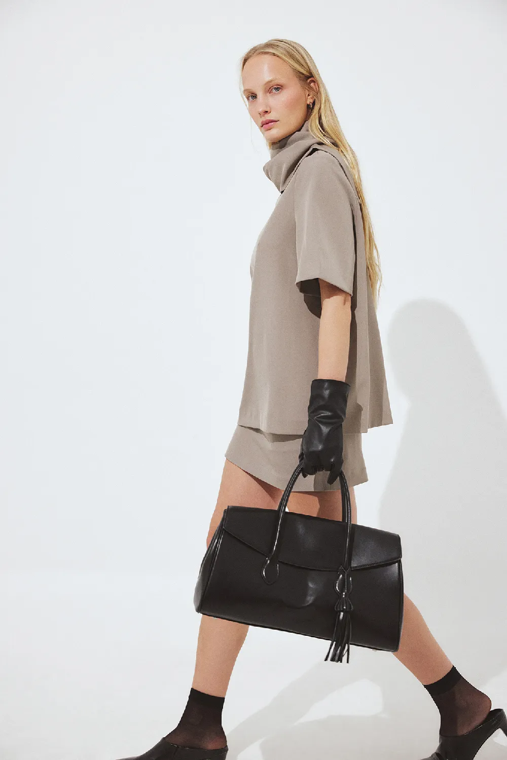 Belt Loop Mini Skirt - 4