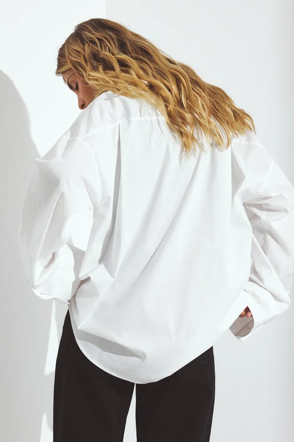 Oversized Cotton Shirt - 2