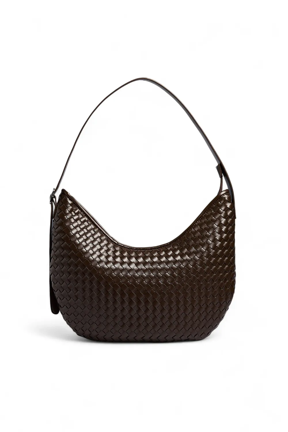 Woven Rounded Handbag